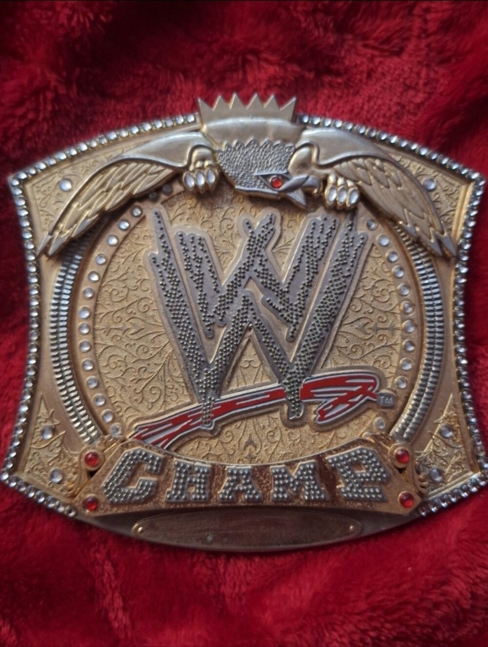 WWE Spinner Championship Belt Buckle